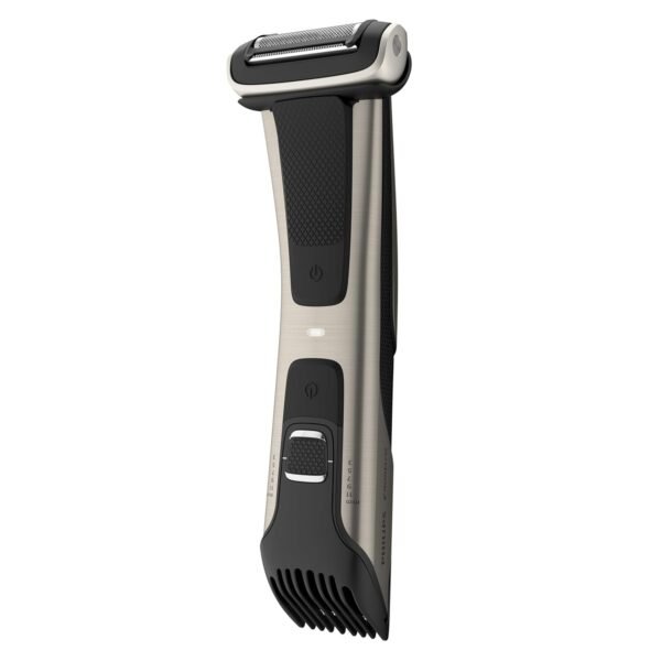 Philips Norelco Bodygroom 7000 Series, Showerproof Groin and Body Trimmer for Men, Precise Body Grooming, Adjustable Comb, Safe Even Below The Belt, 80 Min. Runtime, Model BG7030/49