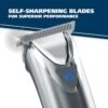 91MylSHnNjL._SL1500_.jpg Wahl USA Stainless Steel Lithium Ion 2.0+ Beard Trimmer for Men - Electric Shaver & Nose Ear Trimmer - Rechargeable All in One Men's Grooming Kit - Model 9864SS