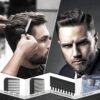 SalonSilk Hair Brush for Men, 5PCS Men Hair Brush & Styling Comb Set - Professional Barber Tools for All Hair Types, Perfect for Styling, Grooming, and Detangling