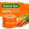 Tanning Accelerator – 350ml Carotene Intensive Tanning Gel – Natural Extract Sun Cream Tanning Lotion for All Skin Types – Tan Lotion with Carrot Oil for Even Beautiful Skin Coloring - SPF0