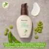 91ZvxwvDKL._SL1500_.jpg Aveeno Positively Radiant Clear Complexion Face Moisturizer, Acne Facial Moisturizer with Soy and Salicylic Acid for Oily Skin, Hypoallergenic Formula, Paraben-Free, Non-Comedogenic, Pump, 4 FL OZ