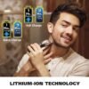 91hbD6QZo8L._SL1500_.jpg Wahl USA Rechargeable Lithium Ion All in One Beard Trimmer for Men with Detail and Ear & Nose Hair Trimmer Attachment – Model 9854-600B