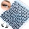 91nSQO2SmdL._SL1500_.jpg Natural Lash Clusters Wispy Eyelash Clusters 110 pcs Cluster Eyelash Extensions C Curvature Individual Lashes 10-16 mm Mix Length Natural Look Lashes Clusters with Thin Lash Band