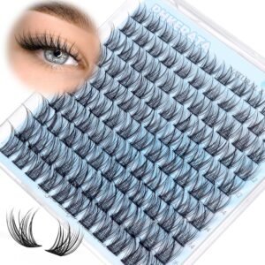 91nSQO2SmdL._SL1500_.jpg Natural Lash Clusters Wispy Eyelash Clusters 110 pcs Cluster Eyelash Extensions C Curvature Individual Lashes 10-16 mm Mix Length Natural Look Lashes Clusters with Thin Lash Band