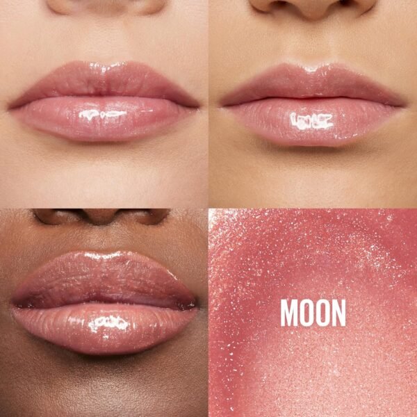 91sO-Sr-AL._SL1500_.jpg Maybelline Lifter Gloss, Hydrating Lip Gloss with Hyaluronic Acid, Moon, Nude Pink, 0.18 Ounce