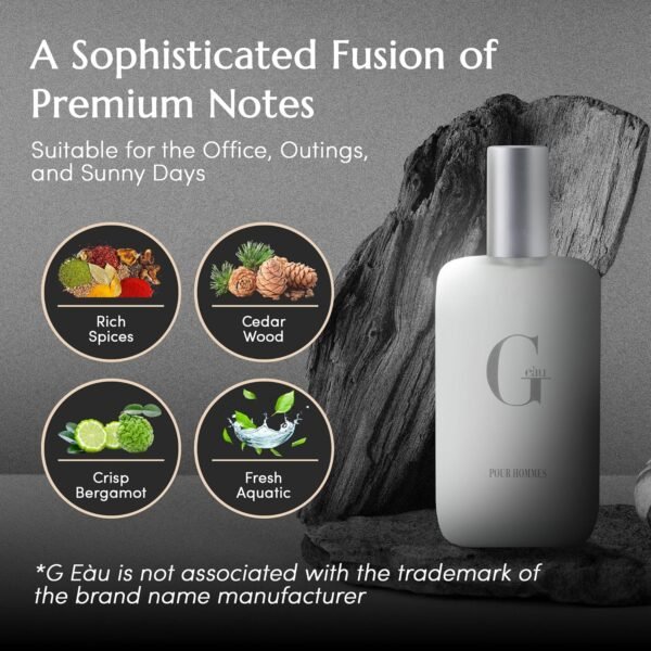 91uCTb3nnuL._SL1500_.jpg Parfums Belcam G Eau, Inspired by Designer Fragrance, Eau de Toilette Spray, 3.4 Fl Oz