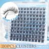 91xuk2FWH-L._SL1500_.jpg Natural Lash Clusters Wispy Eyelash Clusters 110 pcs Cluster Eyelash Extensions C Curvature Individual Lashes 10-16 mm Mix Length Natural Look Lashes Clusters with Thin Lash Band