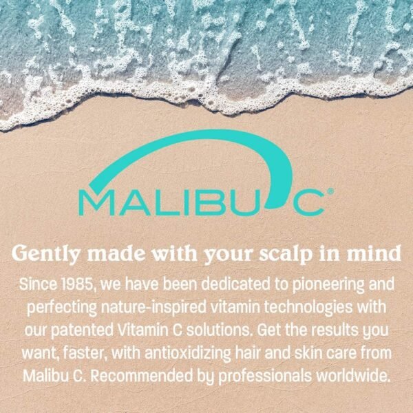 Malibu C Replenish Hair Masque - Ultra Hydrating Deep Conditioner for Hair Repair - Reparative Formula with Avocado Oil for all Types & Textures