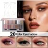 1751420606_81cULMHFsyL._SL1500_.jpg Makeup Kit for Teens for Women Full Kit Includes 20 Colors Eyeshadow Palette Foundation & Face Primer Makeup Sponge Eyebrow Soap Winged Eyeliner Stamp Gift Set