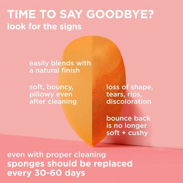 Real Techniques 5 Piece Everyday Essentials Makeup Brush Set, Includes 4 Brushes & Makeup Sponge, For Foundation, Blush, Bronzer, Contour, Eyeshadow, & Powder, Travel Gift Set, Cruelty-Free & Vegan