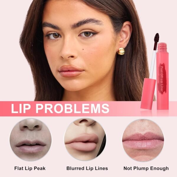 1751998822_71EKDCwmSbL._SL1500_.jpg Peel Off Lip Stain - Long Lasting Lip Liner with Matte Finish, Waterproof, Transfer-proof
