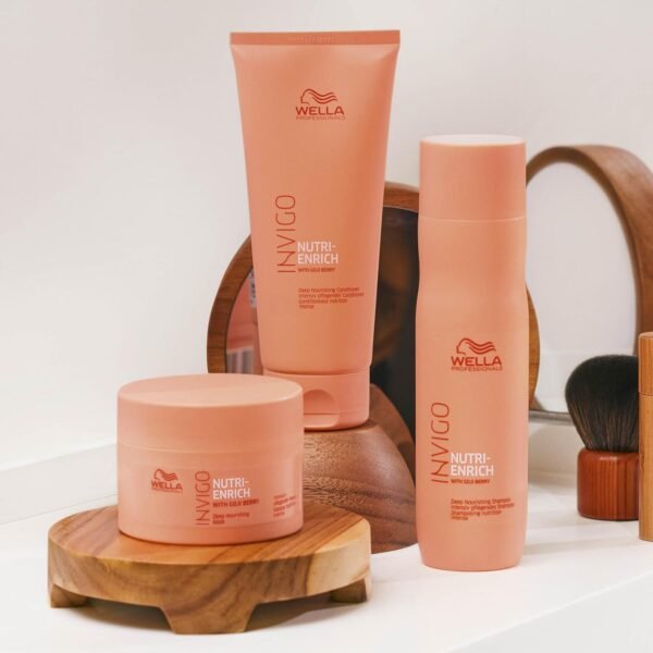 Wella Professionals Invigo Nutri-Enrich Deep Yesurishing Conditioner | For Dry or Stressed Hair | Formulated with Goji Berry