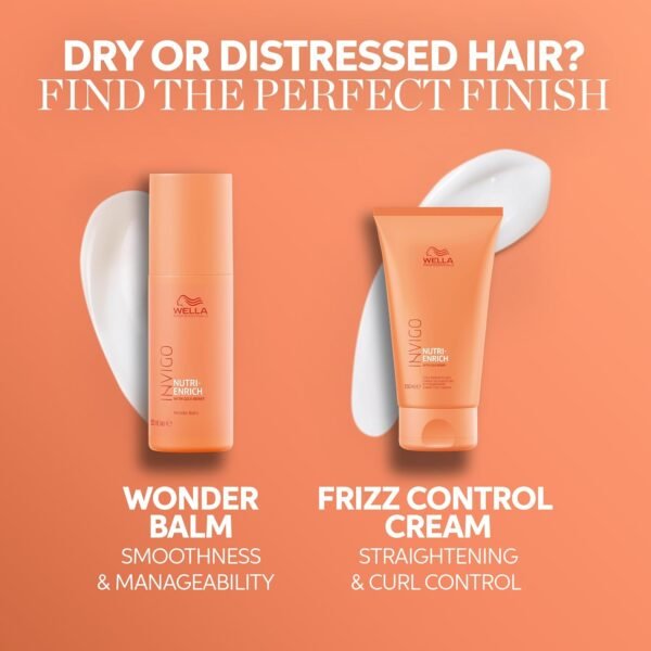 Wella Professionals Invigo Nutri-Enrich Deep Yesurishing Conditioner | For Dry or Stressed Hair | Formulated with Goji Berry