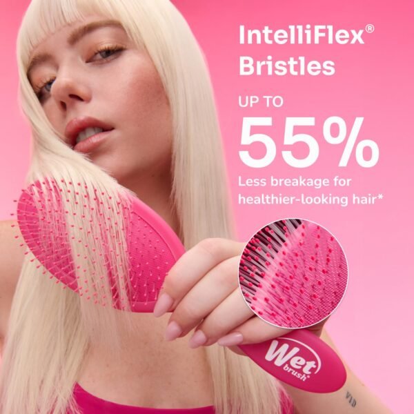 1753225263_71H-hH66n-L._SL1500_.jpg Wet Brush Original Detangler Hair Brush, Black Frost - Ultra-Soft IntelliFlex Bristles - Detangling Brush Glides Through Tangles For All Hair Types (Wet Dry & Damaged Hair) - Women & Men