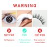 VEYES INC Lash Glue 5 ML 1-2 Sec Drying Time 8 Weeks Bonding Eyelash Extension Glue Black Adhesive for Professional Use Only