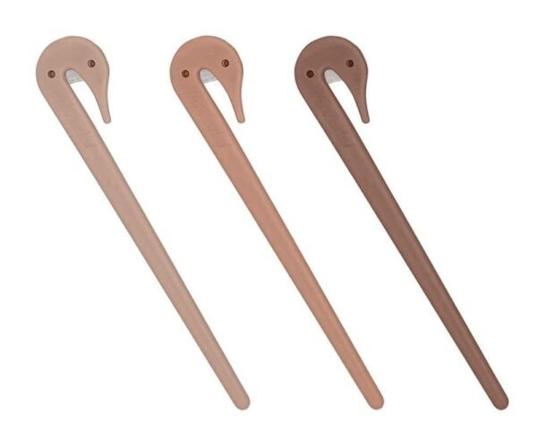 Kitsch Hair Tie Cutter - Easy To Use, Pain Free, No Damage Hair Accessories for Girls | Ponytail Cutter Tool for Kids & Toddlers | Elastic Ties Remover, 3pc Multicolor