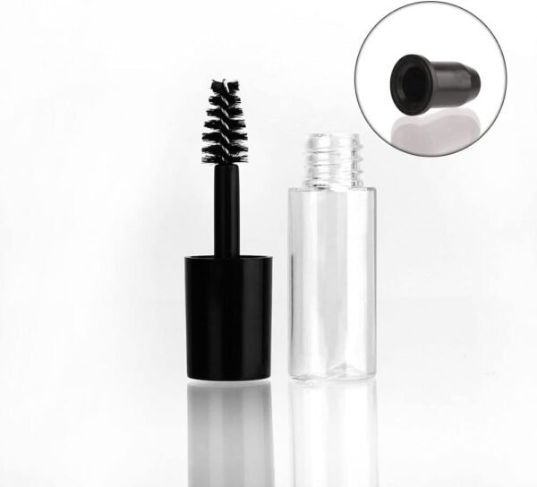 41LSu9IwQAL._AC_SL1000_.jpg COSIDEA 29 PCS Empty Mini 3ml mascara tubes and wand for castor oil, Small Sample Size Eyelash Growth packing Tube container (29)