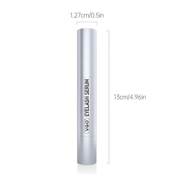 41O6WFZcvwL._SL1000_.jpg VGO Eyelash Serum - Lash Serum for Eyelash Growth, Clear Effect for Thicker, Longer Lashes with Natural Ingredients - Safe, Gentle & Non-Irritating for All Skin Types.