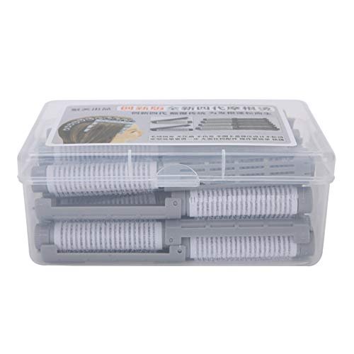 20pcs Hair Perm Rods Fluffy Perming Rod Hair Roller Curler Hairdressing Tool Kit(Purple) Styling Tools & Appliances (Grey)