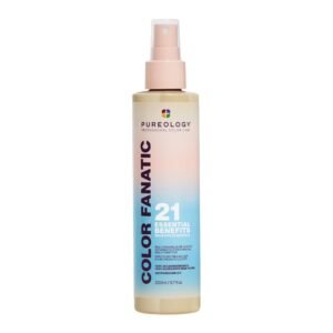 Pureology Color Fanatic Multi-Tasking Leave-In Spray, 21 Benefits for All Hair Types, Heat Protection, Detangling & Frizz Control, Infused with Coconut & Camellia Oils, Color Safe, Vegan