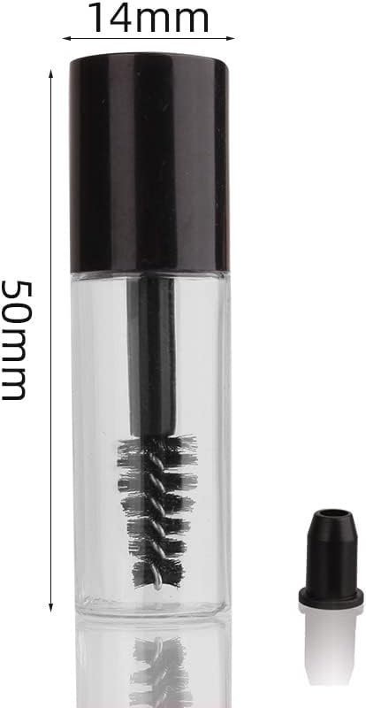 41lTtgv21L._AC_SL1000_.jpg COSIDEA 29 PCS Empty Mini 3ml mascara tubes and wand for castor oil, Small Sample Size Eyelash Growth packing Tube container (29)
