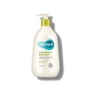 Derma B | Fresh Moisture Body Lotion | Lotion for Extremely Dry Skin | Intensive Skin Moisturizing | Fast-Absorbing & Long-Lasting Moisturizer | Natural Deodorant Cream | Body Care | 3.5 fl oz (400ml)