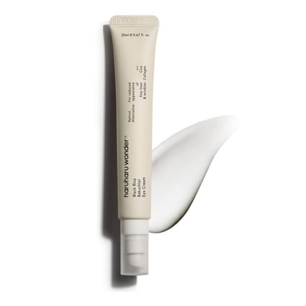 41sU2gxMQeL._SL1000_.jpg Haruharu Wonder Black Rice Bakuchiol Eye Cream 0.67 fl.oz / 20ml | Anti-Aging, Wrinkle Care, Natural Retinol Alternative | Cruelty Free, EWG-Green