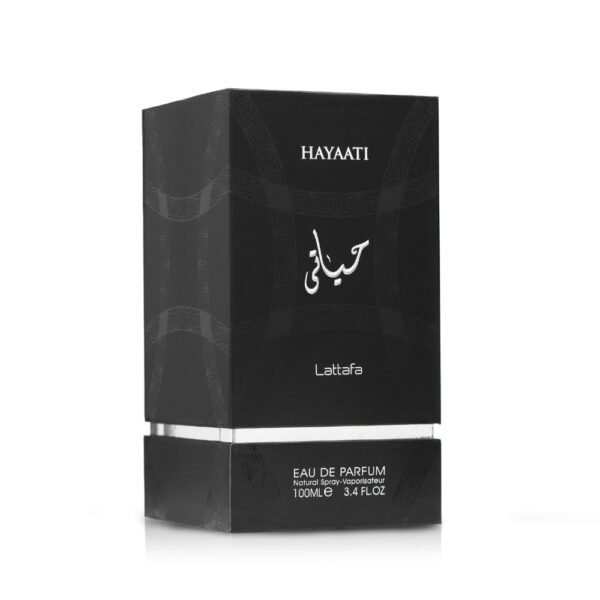 41uhllV7v1L._SL1000_.jpg Lattafa Perfumes Hayaati Eau de Parfum Spray for Men, 3.4 Ounce