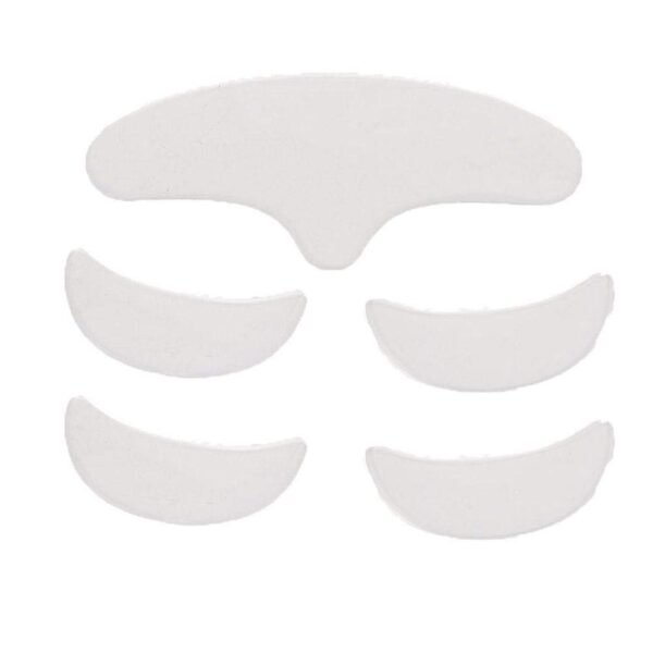 41veQJwQ45L._SL1001_.jpg Face Wrinkle Patches, 5Pcs Anti Wrinkle Silicone Patch Pad Skin Lifting Reusable Washable Forehead Eye Face Patch Anti-Ageing for Rejuvenated Skin elasticity