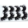 51-Hep24z6L._SL1000_.jpg HBZGTLAD NEW 4 Pairs 3D Mink Hair False Eyelashes Criss-cross Wispy Cross Fluffy length 25mm Lashes Extension Handmade Eye Makeup Tools (MDR-5)