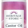 51-XNxK5GRL._AC_SL1500_.jpg HERITAGE STORE Castor Oil Roll On Nourishing Treatment - Targeted Hydration for Skin Care, Hair Care, Quick and Easy Castor Oil Pack Wrap - Hexane Free, Vegan, Cruelty Free, 60-Day Guarantee, 3oz