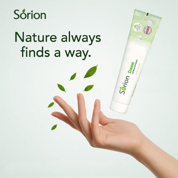 Sorion Cream - Herbal Moisturizer for Dry, Itchy, Flaky Skin with Coconut Oil, Neem, Turmeric and Pala Indigo Plant Skincare