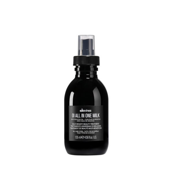 Davines OI All in One Milk | Hair Milk Spray | Powerful Hair Detangler + Hydrating Leave-In Treatment | Smoothes Frizzy Hair