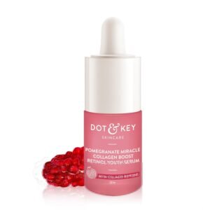 511NYmh7xVL._SL1500_.jpg Pomegranate & Retinol Anti Ageing Serum for Face| Boosts Collagen | Reduces Fine Lines & Wrinkles| For Mature, Combination & Dry Skin | Fights Signs of Ageing, 20ml