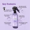Bare Anatomy Nature x Science Rosemary Water Spray for Hair Growth & Hair Thickness with Rice Water |100% Natural Extract | Soft & Smooth Hair| Controls Hairfall| Non-Greasy & Fast Absorbing | 200ml