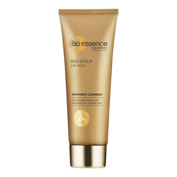 24K Gold Radiance Face Cleanser, Niacinamide Face Wash for Women, Collagen Amino Acid, Hydrating Face Cleanser for Glowing Skin, Ideal for All Skin Types, Antioxidant, Anti Ageing, 100g 3.53