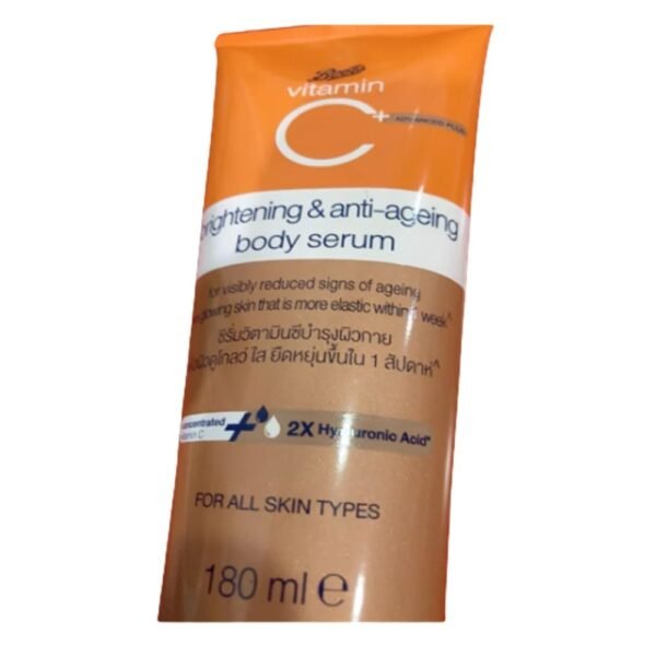 512duzESnYL._SL1000_.jpg Taweengam Body Cream Serum Lotion Moisturizer Skin Care Anti-Ageing Brightening Boots Vitamin C 180 ml x 2 Tubes