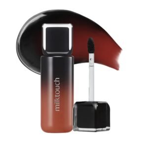 5149kEhbxxL._SL1080_.jpg MILKTOUCH Black Peel Off Lip Tattoo – Long-Lasting Matte Lip, Waterproof & Transfer-Proof, Highly Pigmented, Stay-On-All-Day Lip Tint Stain (4.5g) #05 Black Fig