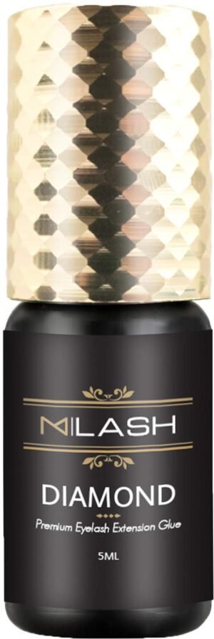 514cYXXFB3L._SL1436_.jpg M|LASH Premium Eyelash Glue - Lash Extension Adhesive with 6-7 Weeks Retention, 1-2 Second Dry Time, 5ml - Volume & Classic Eye Lashes Glue for Professional Use Only