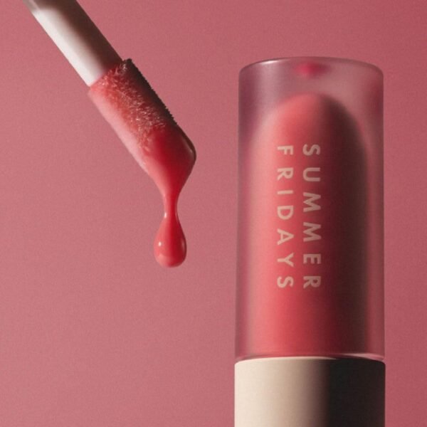 517SvPHwaL._SL1000_.jpg Summer Fridays Dream Lip Oil - Tinted Lip Oil with Moisturizing Sheer Coverage, High-Shine and Deep Hydration - Non-Sticky Formula for Long-Lasting Softness - Pink Cloud (0.15 Oz)