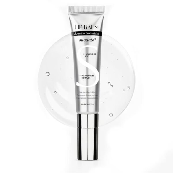 517j5osutFL._SL1280_.jpg Peptide Lip Treatment Butter Balm: Mini Plumping Gloss Set for Dry Care, With Hyaluronic Acid and Mask Overnight for Glowy Skin, Travel Size Night Hydrating Balm