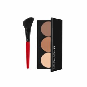 Smashbox Step-By-Step Contour Kit | Buildable, Highlight, Shapes + Brush, 0.4 oz.