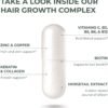 Primal Harvest Hair Growth Vitamins, Hair Growth for Women & Men - 60 Hair Growth Pills, Natural Hair Thickening Products for w/Biotin & Zinc - Hair Supplement, Regrowth Hair Vitamins