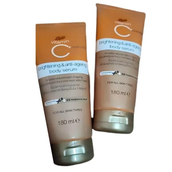 51B7jPK8rUL._SL1000_.jpg Taweengam Body Cream Serum Lotion Moisturizer Skin Care Anti-Ageing Brightening Boots Vitamin C 180 ml x 2 Tubes