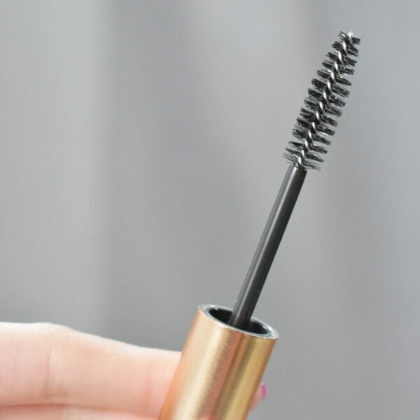 GTHER 10PCS 10ML Empty Mascara Tube Bottle with Eyelash Wand & Rubber Inserts & Funnels Set for Castor Oil/Eyelash Growth Oil, DIY Mascara Eyelash Cream Container with Cap, Matte Gold