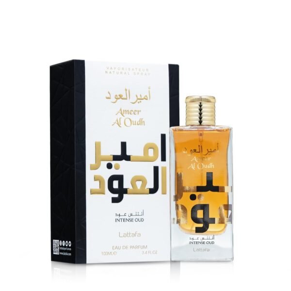51BVPxu2BxL._SL1000_.jpg Lattafa Ameer Al Oud Intense Oud for Unisex Eau de Parfum Spray, 3.4 Ounce