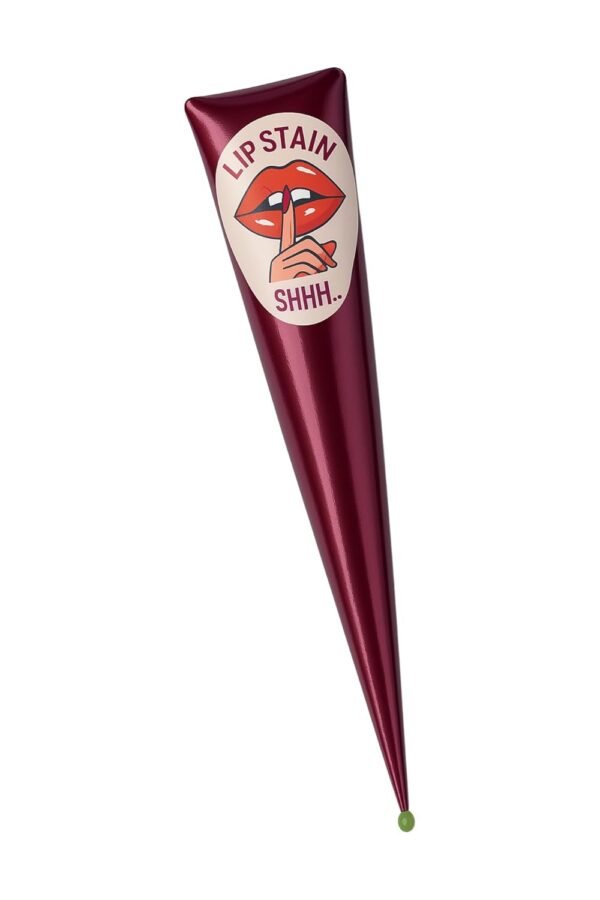 51BWP-GjIzL._SL1500_.jpg Shhh LIP Stain. 100% Organic wipe off Lip Stain Ready to use. Premium Quality Cone. Water resistance