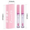 51CTeOB6W5L._SL1000_.jpg BINGBRUSH 2 Pcs Color Changing Lip Gloss Lip Oil Tinted, Pink Magic Mood Lipstick,Temperature Color Change Lip Stain Lip Balm, Longlasting Lips Will Not Dry Out