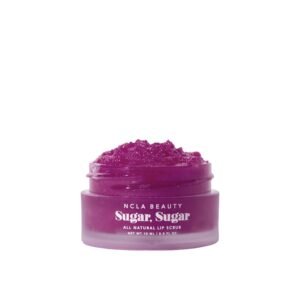 51CZj2nvzL._SL1500_.jpg NCLA - Natural Sugar, Sugar Lip Scrub | Vegan, Cruelty-Free, Clean Skincare (Black Cherry)