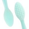 51CkuaucMOL._SL1500_.jpg Lip Scrub Brush,Double-Sided Silicone Exfoliating Lip Brush Tool for Smoother and Fuller Lip Appearance,Green,2pcs